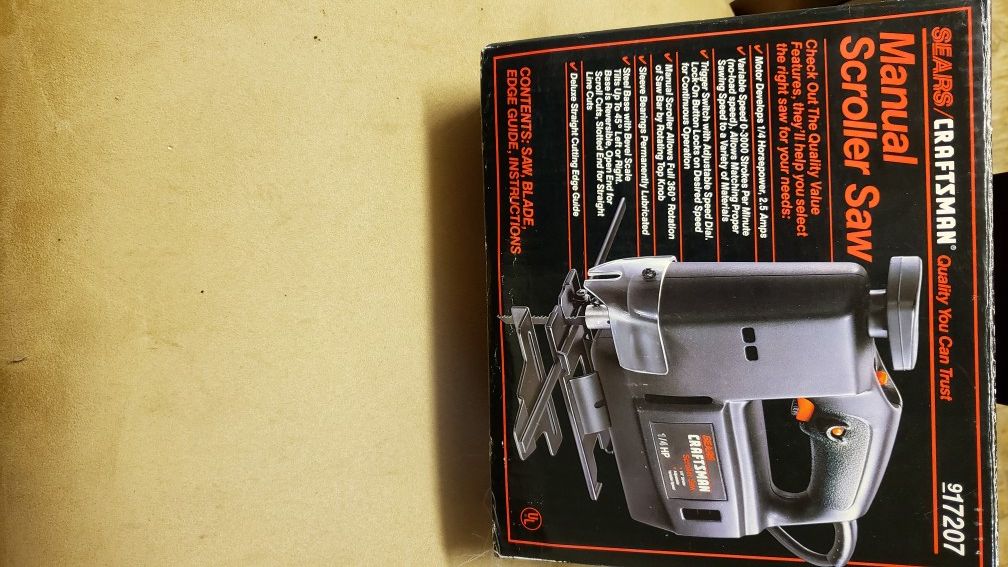 Craftsman Scroller Saw