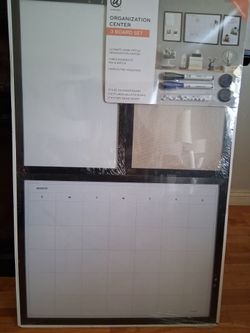 New U Brand Organization Center 3 Board Set