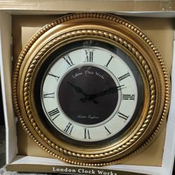 20" Wall Clock! London Brand! Brand New!