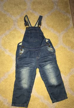 Toddler girl overalls
