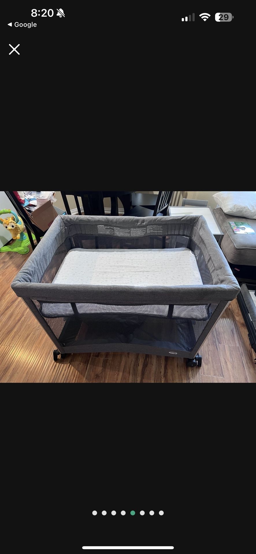 Baby Bassinet Changing Table And Play Pen 