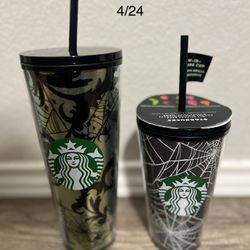 Halloween Starbucks Cups 
