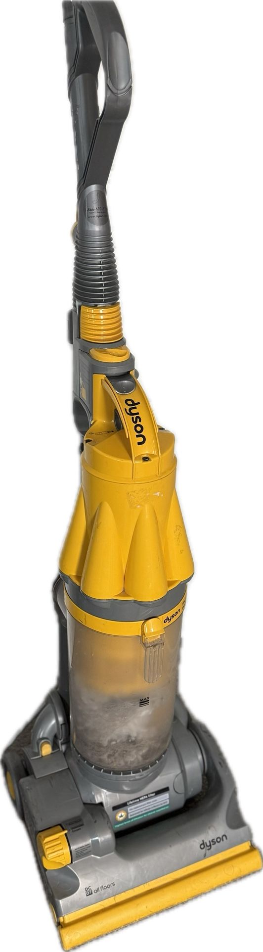 Dyson DC07 All Floors Upright Bagless Vacuum Cleaner Yellow - $60 OBO