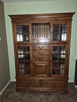 Hutch  with  switch  and light