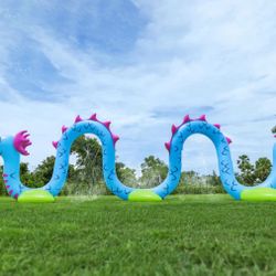 Dragon Sprinkler 20+feet Fun!