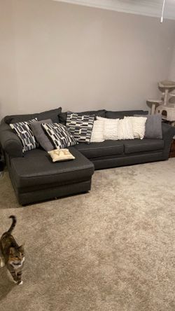 Lightly used Grey Sofa