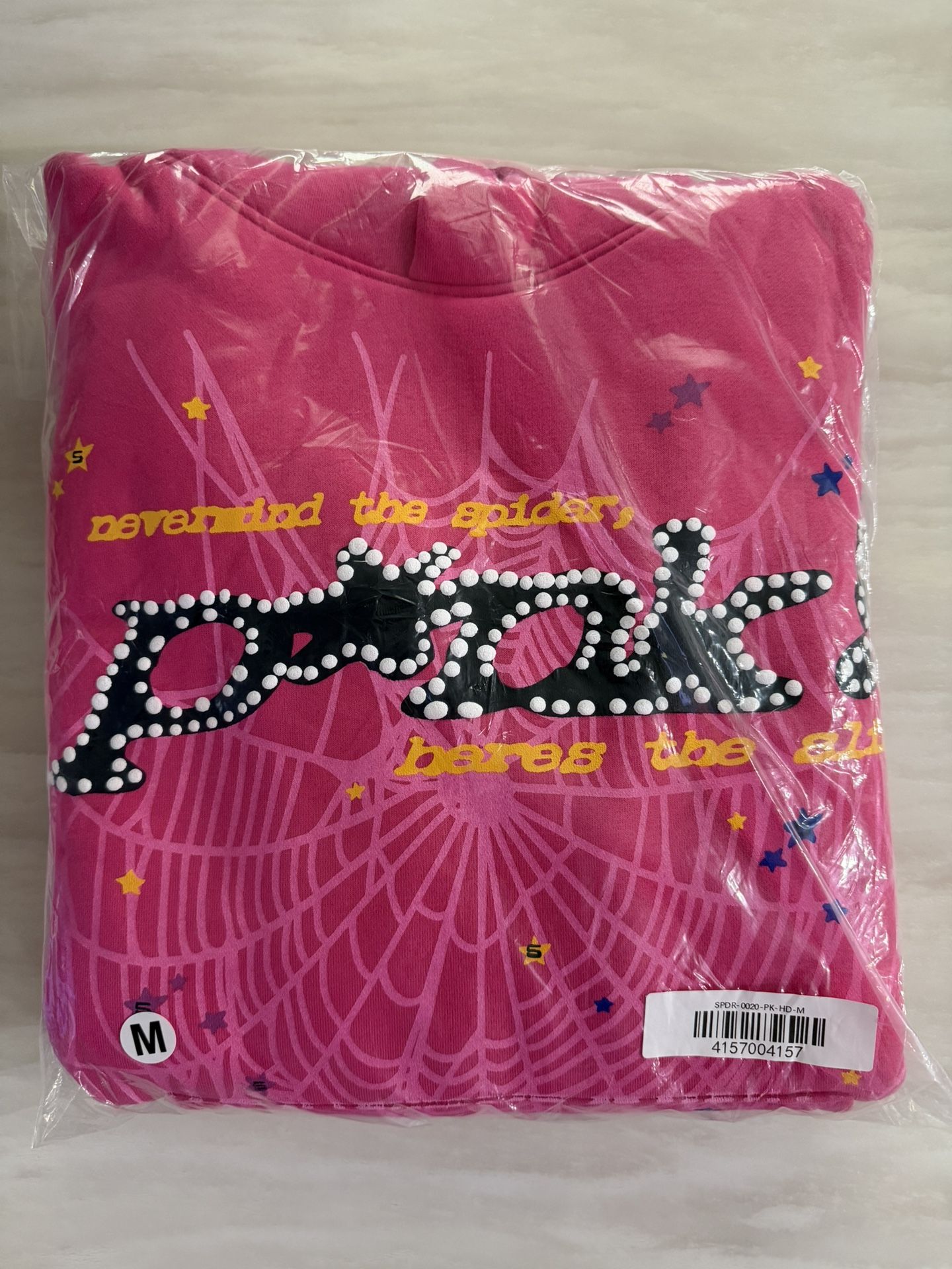 Pink Punk Spider Hoodie