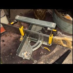 CRAFTSMAN KROMEDGE MITER BOX WITH 28”-11-PT  SAW MOD. (contact info removed)5 CROWN LOGO USA!