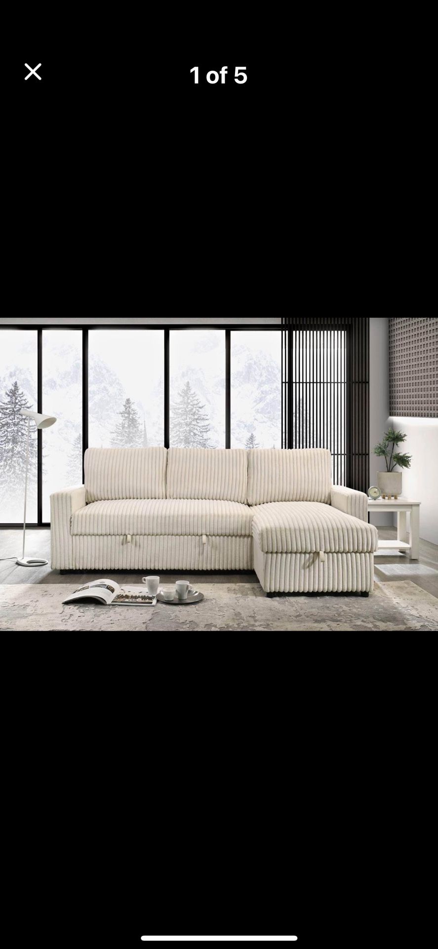Customizable Corduroy Sectionals Sofas