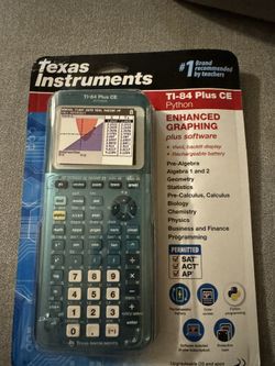 TI-84 Plus CE Python Graphing Calculator