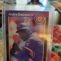Chicago Cubs Andre Dawson Duo Errors 1989 Donruss Baseball Card 