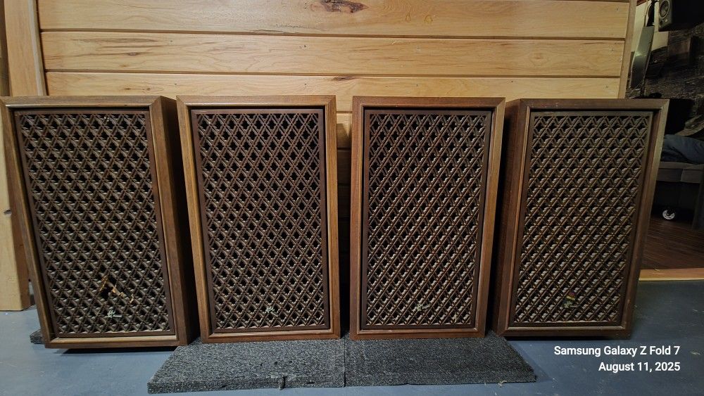 Vintage Sansui SP-2000 Speaker Set - Rare 4-Speaker Collection and more