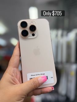 Unlocked - iPhone 16 pro 256 Gb And clean imei