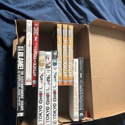 Bundles Of Manga Books (anime Comic Books)
