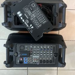 Samson XP800 800Watt PA System - Perfect For Yoga Classes, Small Events