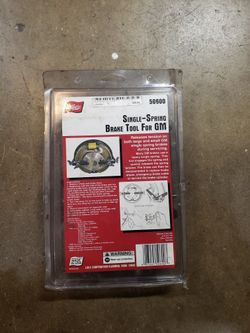 Lisle 50600 Single Spring Brake Tool For GM