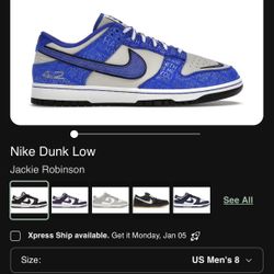 Nike Dunk Low Jackie Robinson