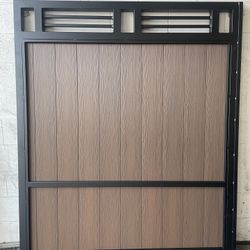 Wrought iron gates