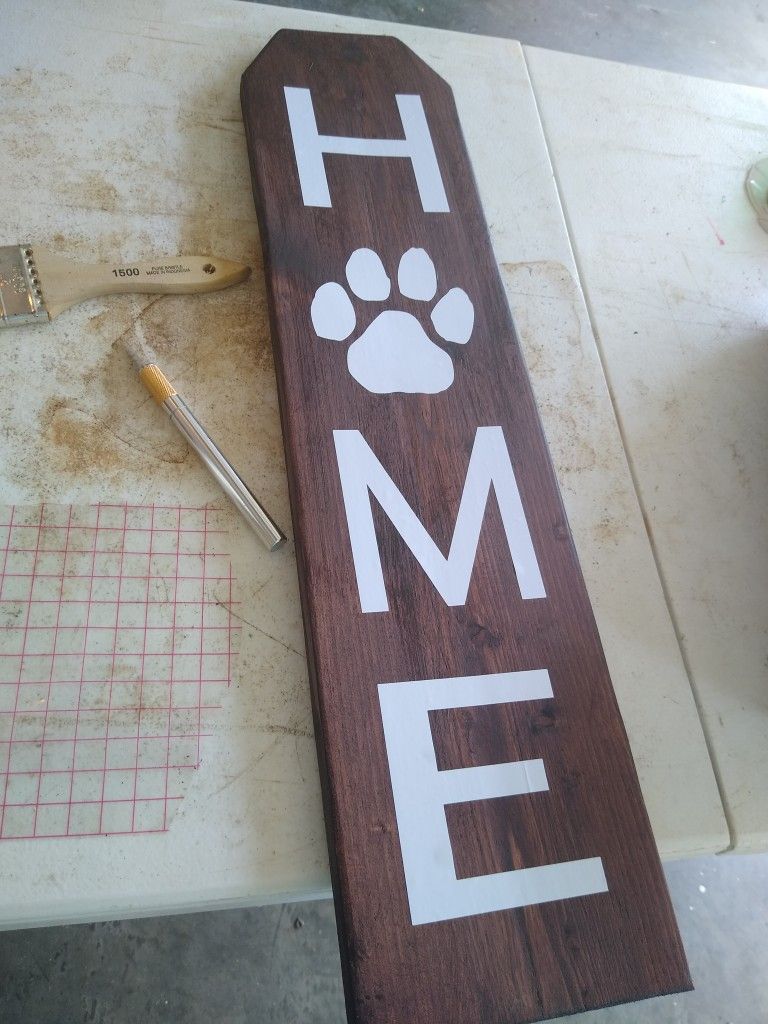Small Pet  Wooden Sign 