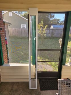 Sliding Glass Door Pet Door Insert Panel