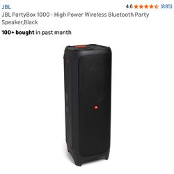 JBL PartyBox 1000 - High Power Wireless Bluetooth Party Speaker,Black