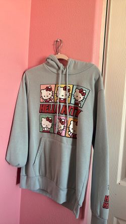 Blue Hello Kitty hoodie