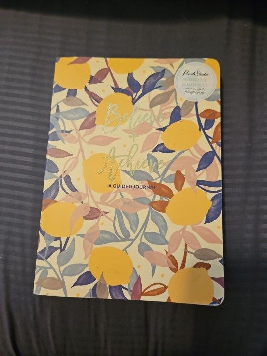Punch Studio Softcover Guided Journal Retired Lemon Tree Design New