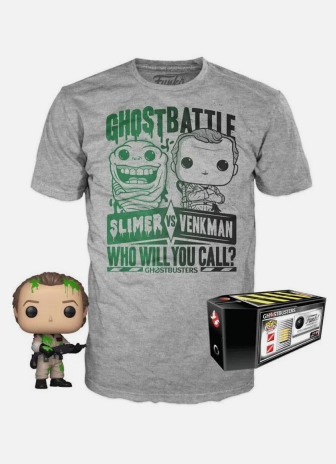 Ghostbusters Funko pop and M Shirt