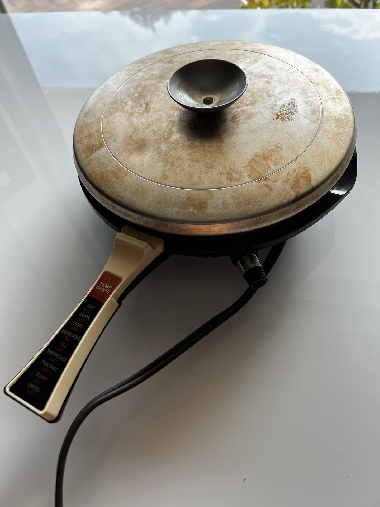 Vintage Electric Frypan Fry Pan