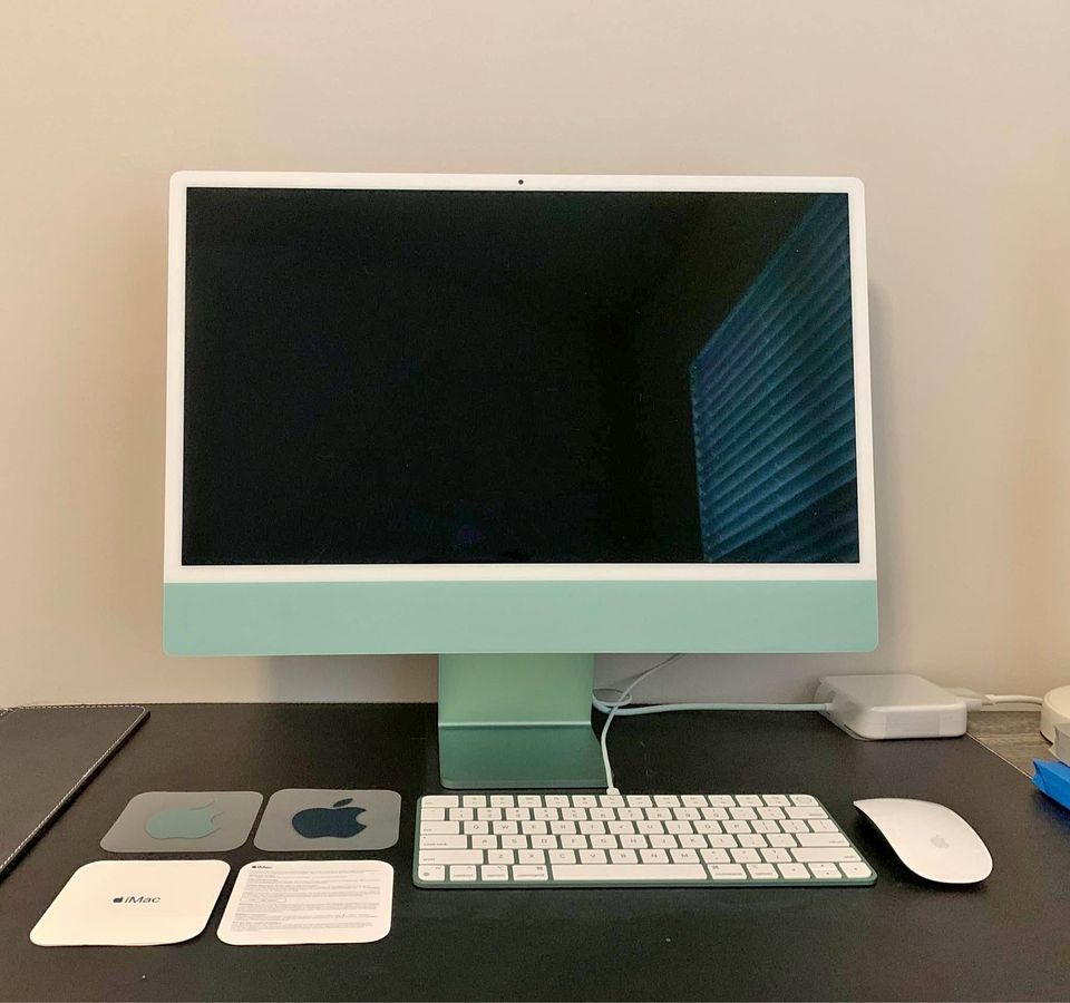 (2021) 24" IMAC GREEN / M1 CHIP