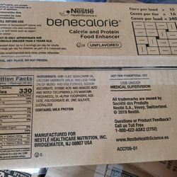 Feeding tube food and syringe