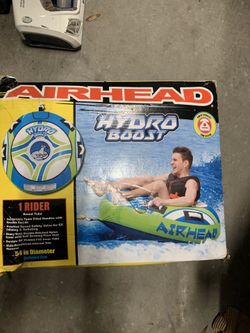 Airhead hydro boost towable