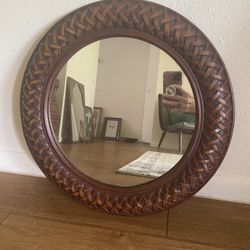 Cute Vintage Sturdy Port Hole Mirror