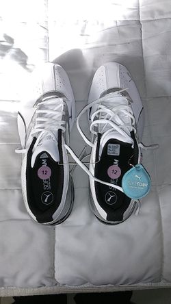 Puma sneakers size 12 brand new never worn soft foam comfort inserts