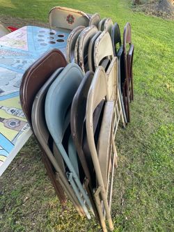 Folding chairs Read Description