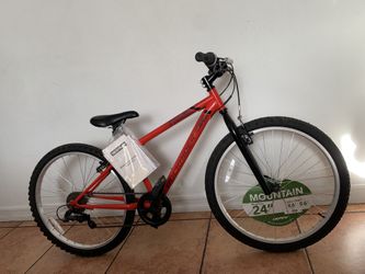 Adults / Teenagers Rockrider ST100 SPort trail Bike Bicycle 24inch Rims 6 Speed Like New 