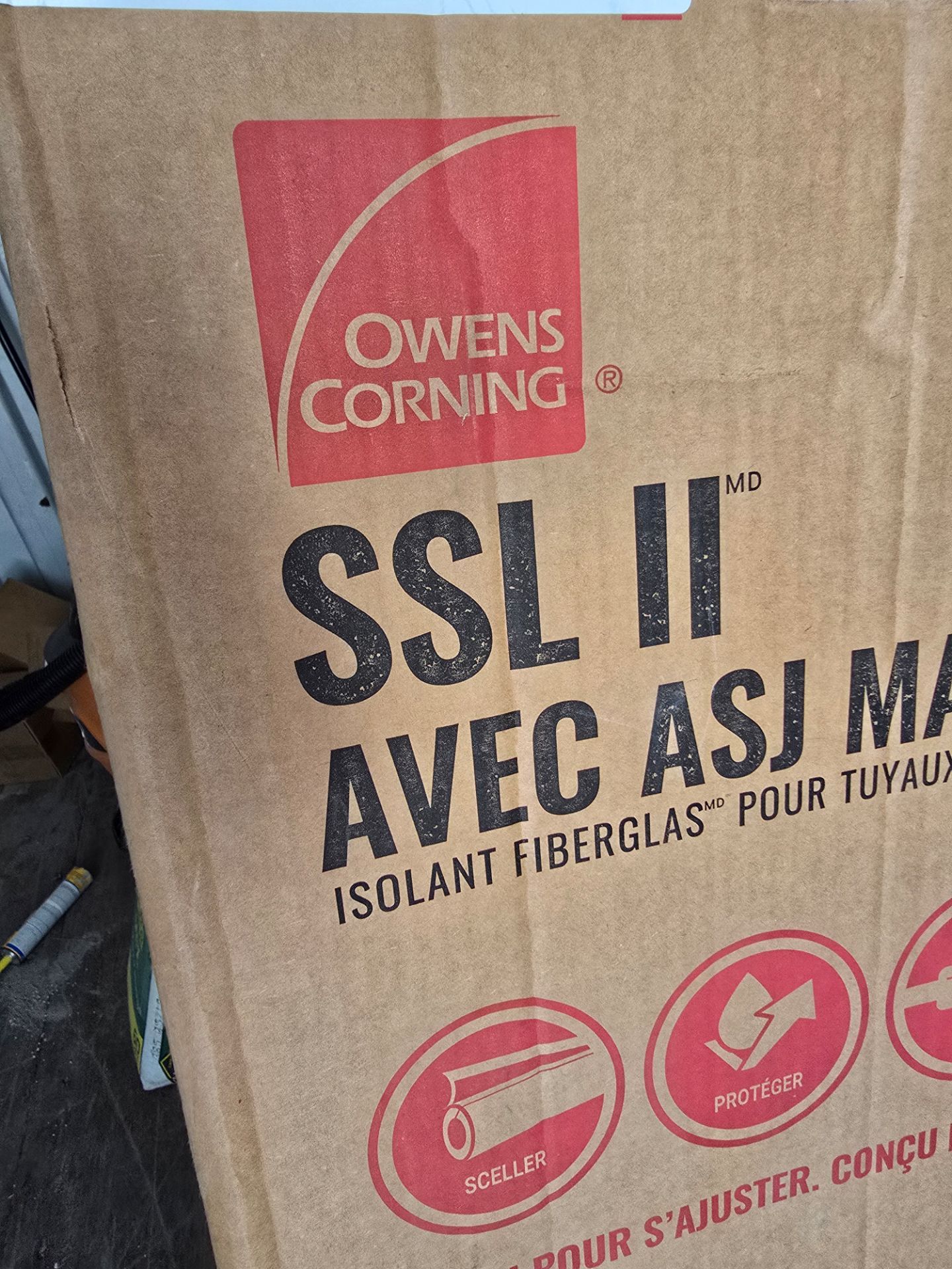 Pipe insulation (full box)
