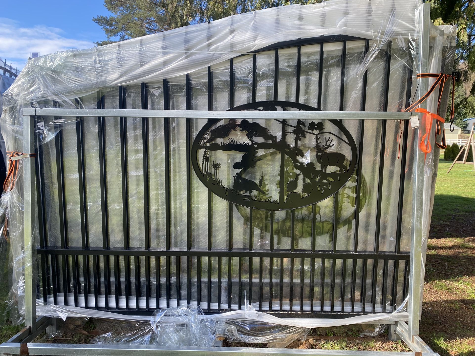 14’ 16’ 20 Driveway Gate And Fence