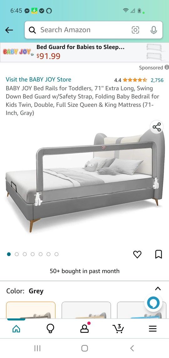 Baby Joy Bed Rails