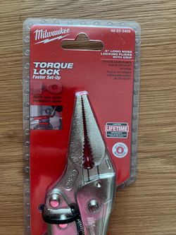 Milwaukee 9”torque lock pliers