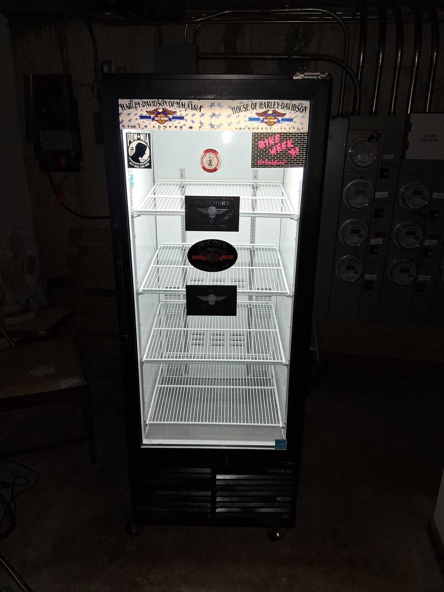 NICE COOLER FOR GARAGE MANCAVE COOLING GREAT WITH LED LIGHT