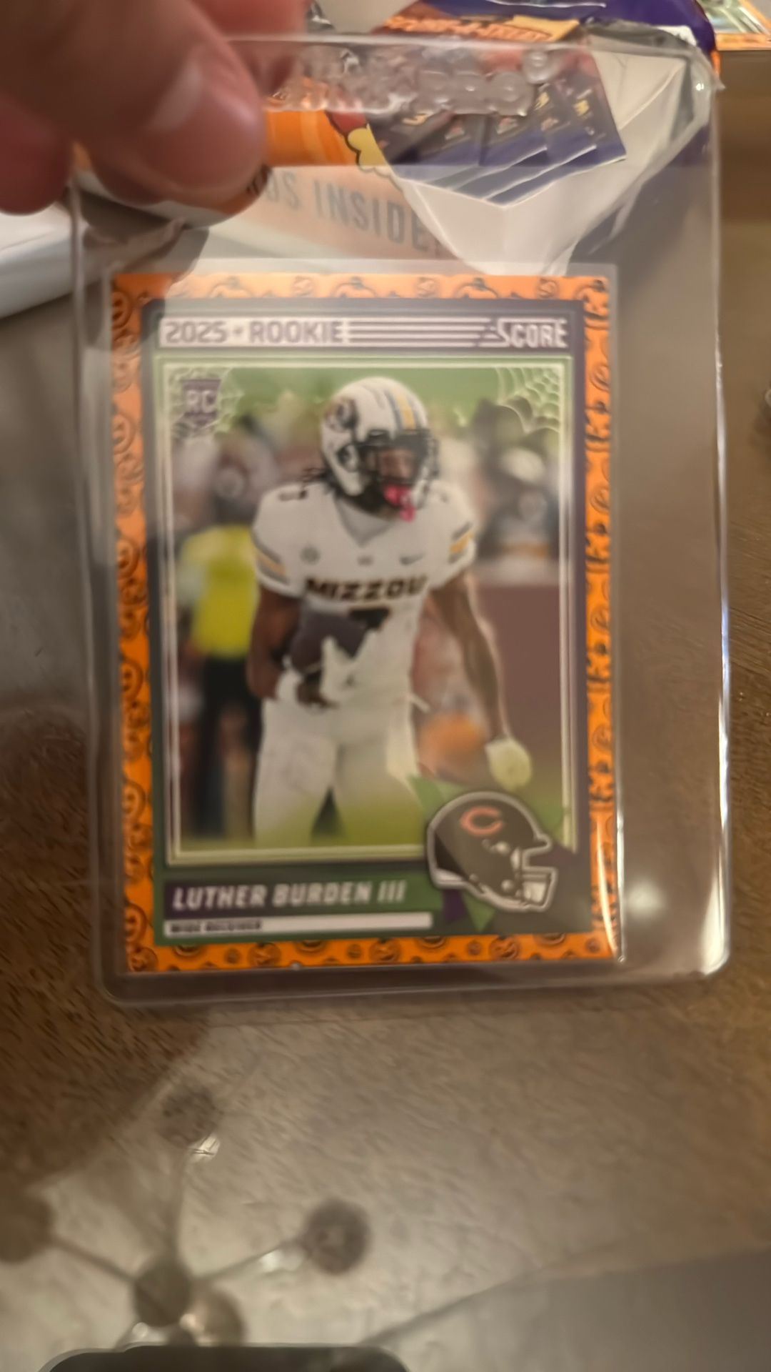2025 Panini Score - A- Treat Luther Burden III Rookie Card
