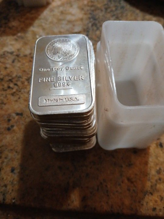 Silver.999 1 Oz Bars