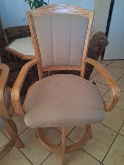 Oak Bar Stools