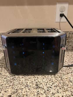 Oster 4-slice toaster Touchscreen