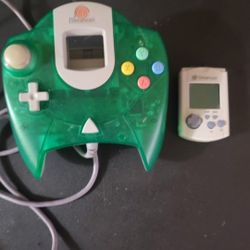 Dreamcast  Controller With Vmu Rare