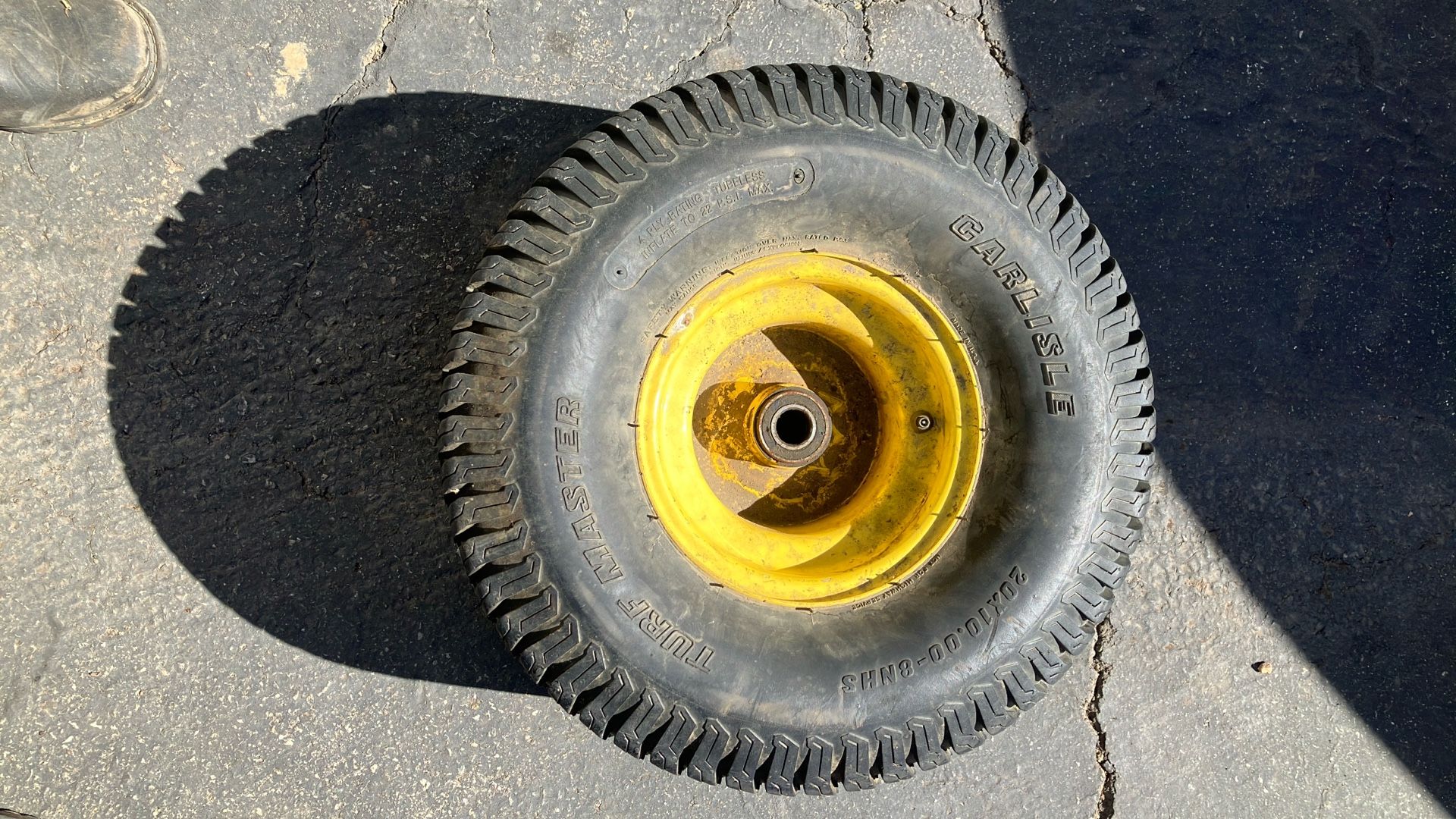 Garden Tractor Tire And Rim
