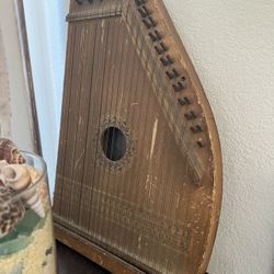 EARLY 1900s CONCERT ZITHER ~ FAMILY HEIRLOOM