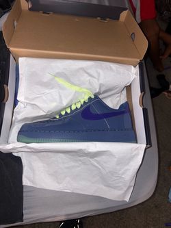 Nike Air Force 1 Low Blue Patent Leather
