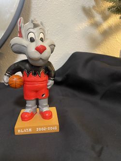 Blaze Trailblazer Mascot 2002-2003 Bobble head 